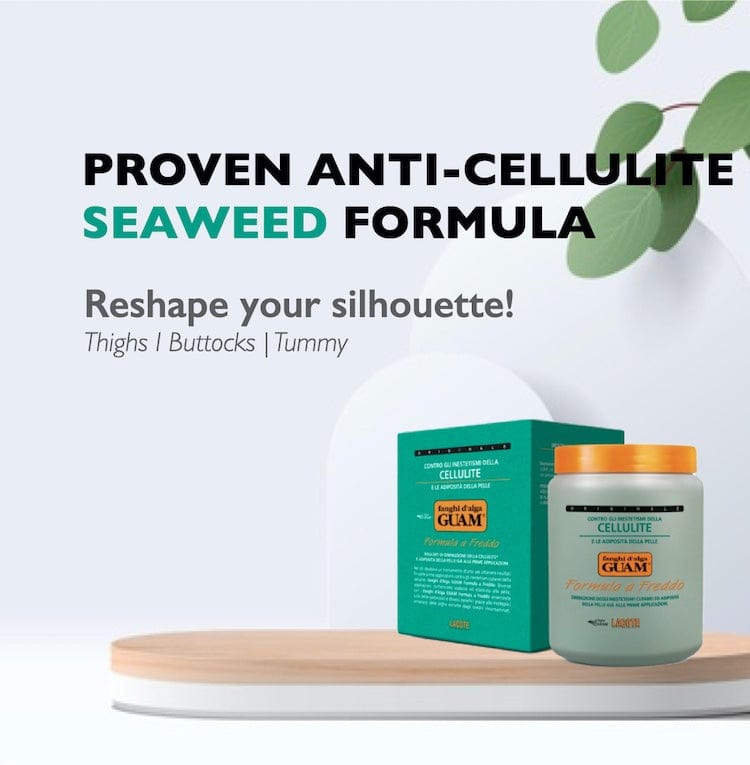 GUAM Seaweed Anti-Cellulite Body Wraps and Cellulite Creams