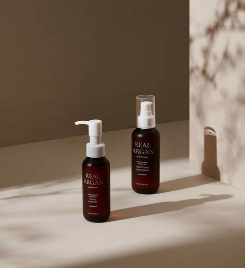 REAL ARGAN Cold Pressed Shine Hair Oil