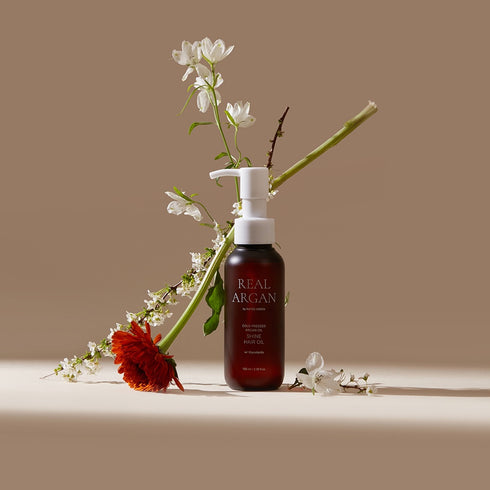 REAL ARGAN Cold Pressed Shine Hair Oil