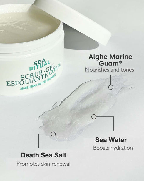 guam beauty scrub gel sea ritual esfoliante corpo