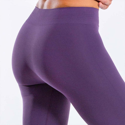 guam classic anti-cellulite leggings, women pants for cellulite reducing with infrared fabric purple