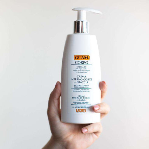 Firming Body Cream For Arms and Inner Thighs with seaweed body tightening GUAM Beauty