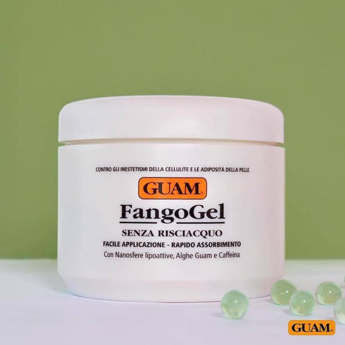 Guam seaweed FangoGel nanospheres slimming anti-cellulite treatment