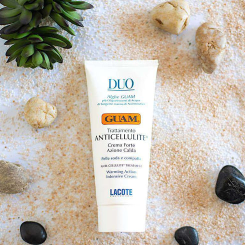 guam duo anti cellulite cream lotion anti-cellulite treatment with warming effect