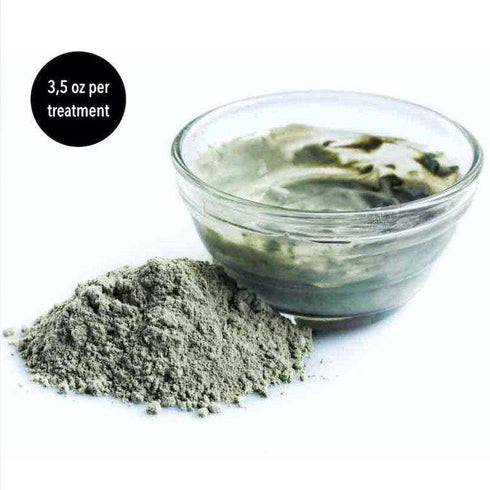 Guam Mud Cooling Seaweed Body Wrap, Cold Formula - how to use - how to apply -application size