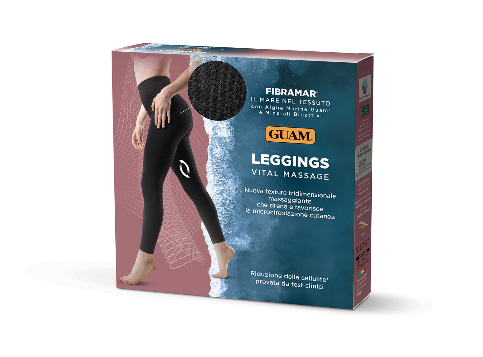 Anticellulite Leggings Guam Pinocchietto Leggings Pinocchietto