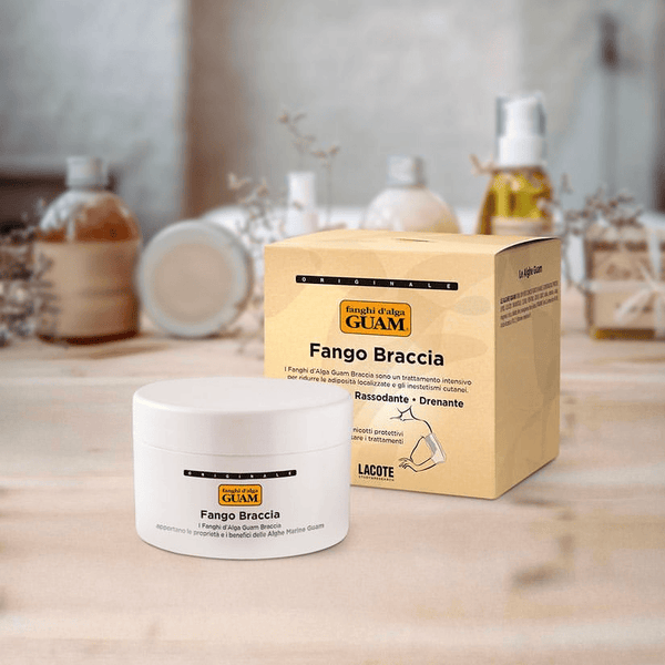 GUAM Intensive Arms Slimming Firming Mud Treatment for cellulite on arms and loose upper arm skin