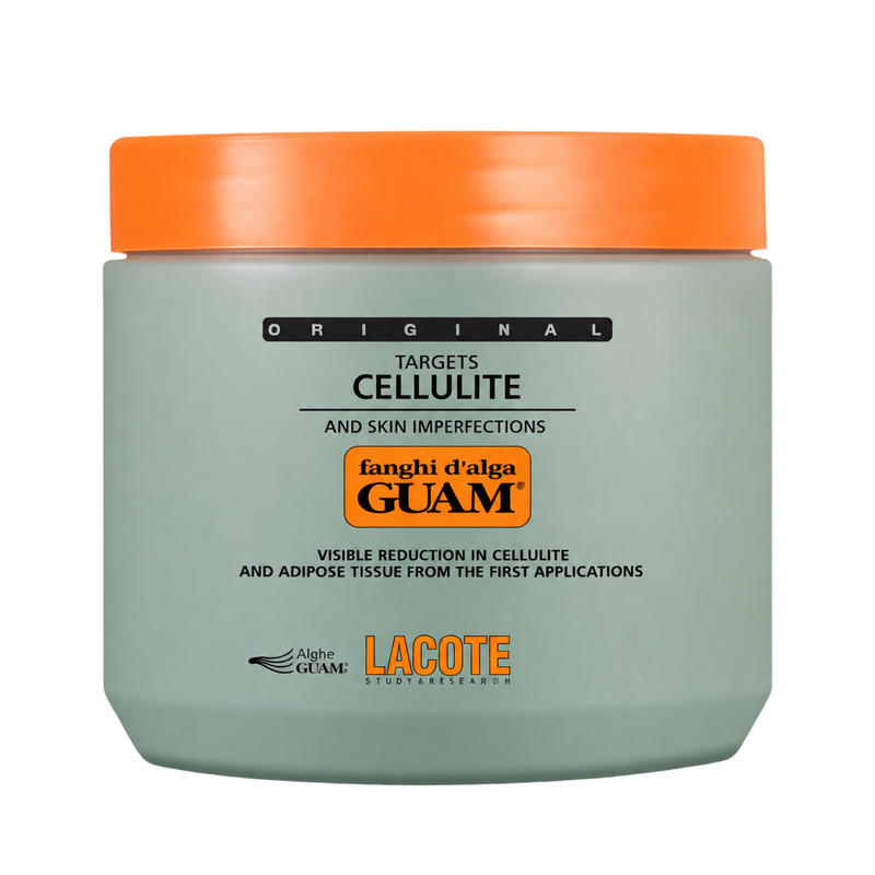 GUAM seaweed mud anti-cellulite body wrap jar