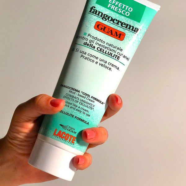 GUAM Fangocrema Fresco cooling cream for cellulite on legs